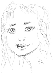 Jenny Batlay self-portrait