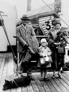 Scott, Zelda, Scottie & dog